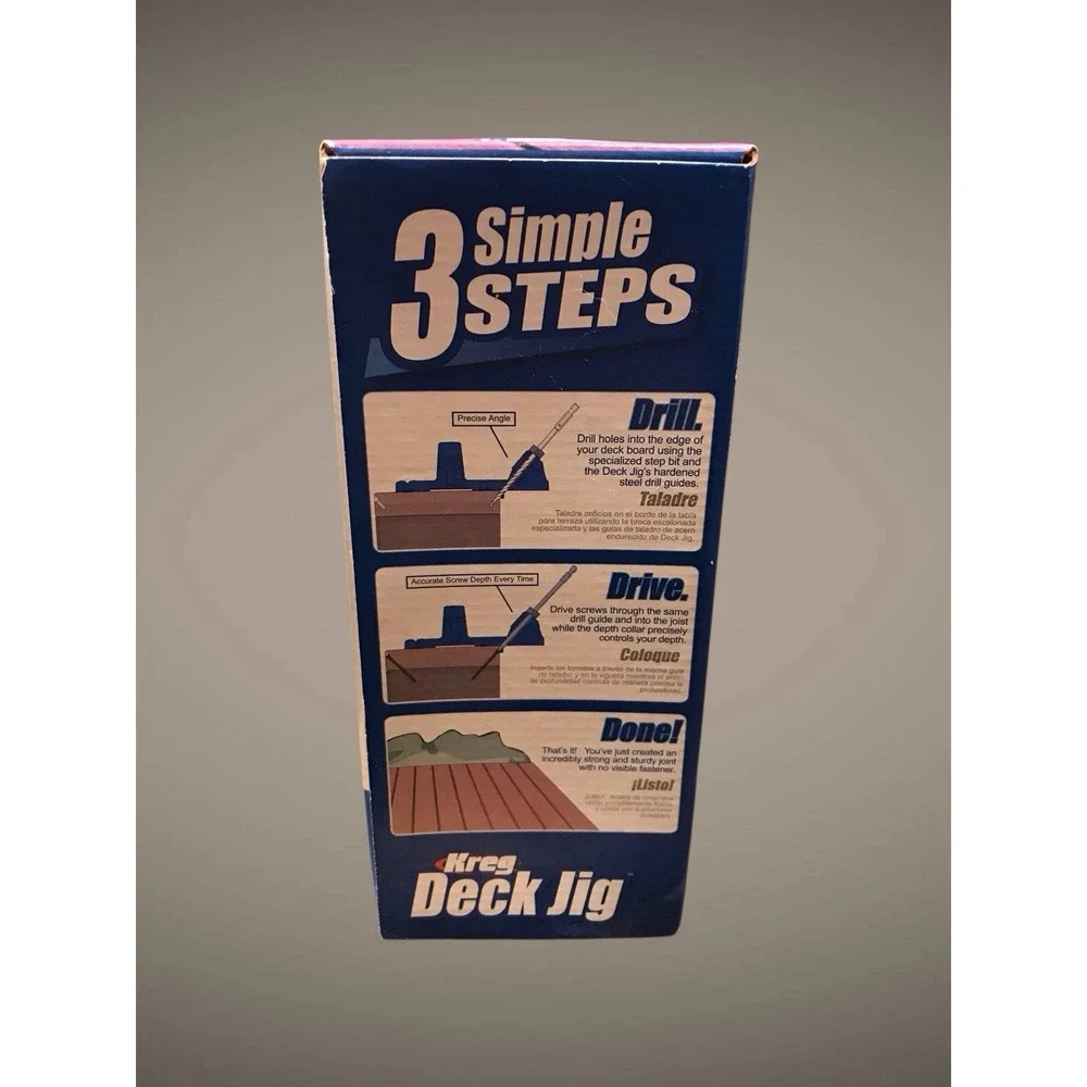 Kreg Deck Jig‎ Kit Concealed Fastening System with Instructional Video NEW